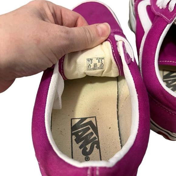 Vans ‎ shoes men’s 7 or ladies 8.5 - Picture 4 of 4